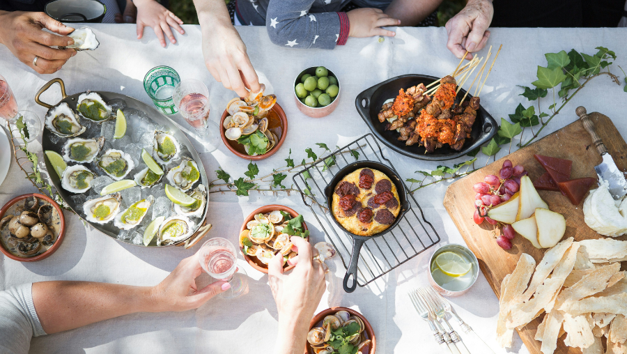 Il piacere di cucinare all'aperto e vivere gli spazi esterni